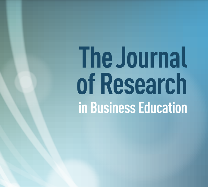 The Journal of Research in Business Education Cover